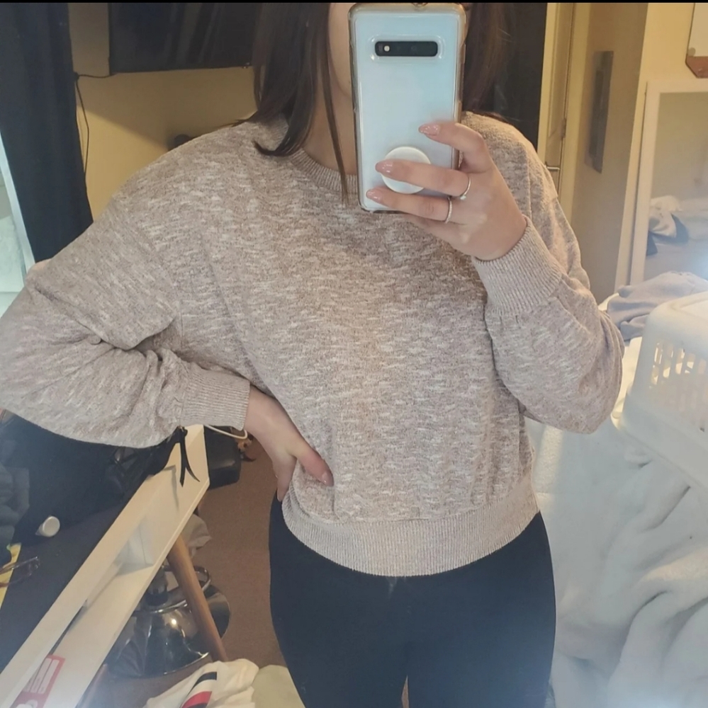 Soft pink long sleeve
